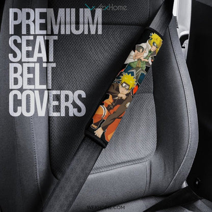 Naruto Anime Seat Belt Covers | Naruto Seal Minato Kunai Belt Covers