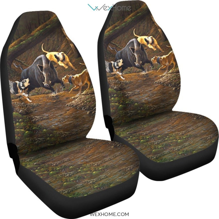 2pcs Hunting Car Seat Cover
