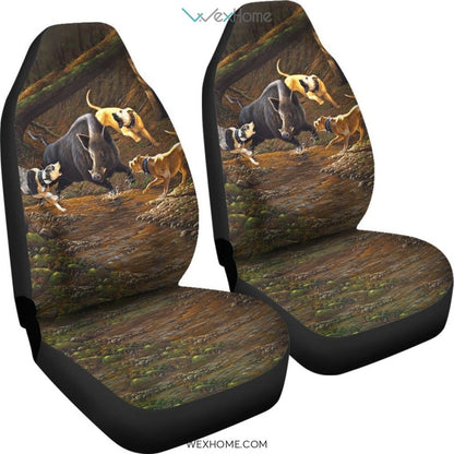 2pcs Hunting Car Seat Cover