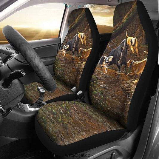 2pcs Hunting Car Seat Cover