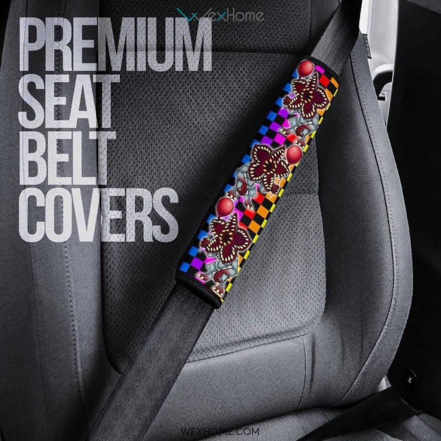 Horror Movie Seat Belt Covers | Friends Pennywise Piranha Plant Belt Covers