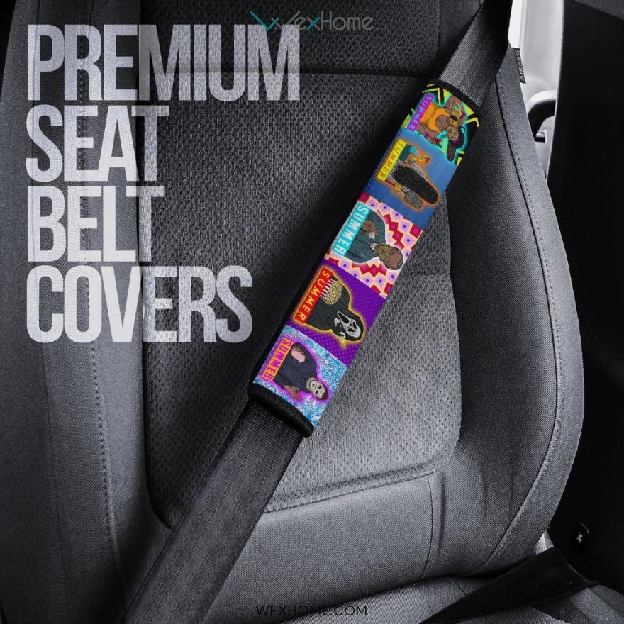 Horror Movie Seat Belt Covers | Horror Villains Summer Time Belt Covers