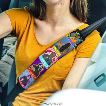 Horror Movie Seat Belt Covers | Horror Villains Summer Time Belt Covers