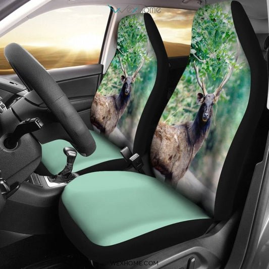 2pcs Samba Deer  Car Seat Cover