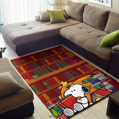 Book Worm Snoopy - Rug