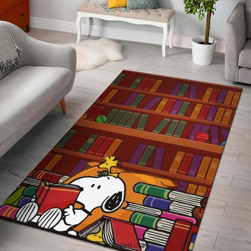 Book Worm Snoopy - Rug