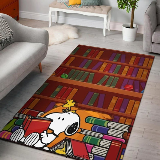 Book Worm Snoopy - Rug