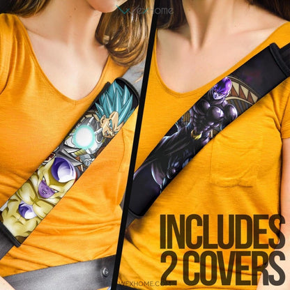 Dragon Ball Anime Seat Belt Covers | DB Goku Vegeta Jiren And Frieza Ultra Power Belt Covers