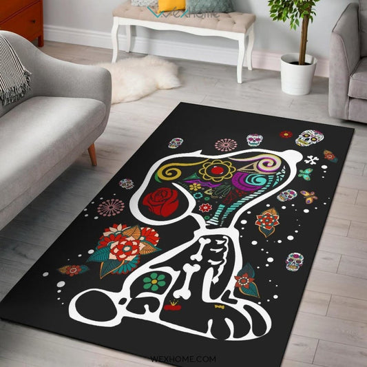 Colourful Snoopy - Rug