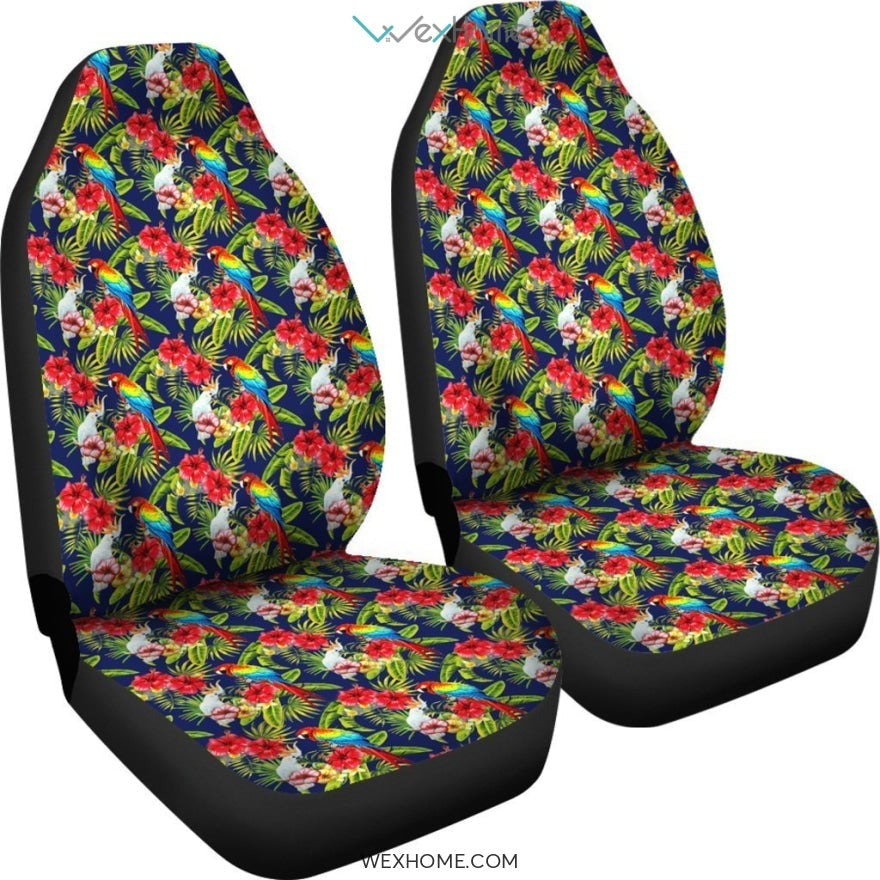 2pcs Parrots Car Seat Cover