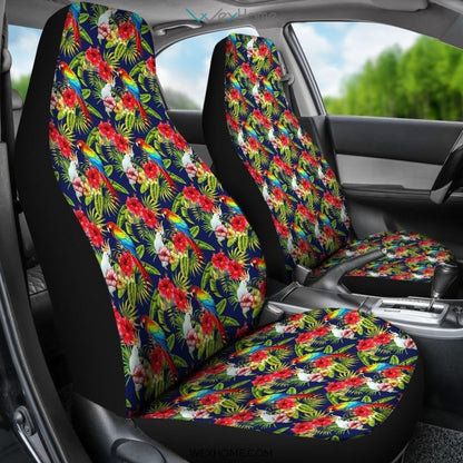 2pcs Parrots Car Seat Cover