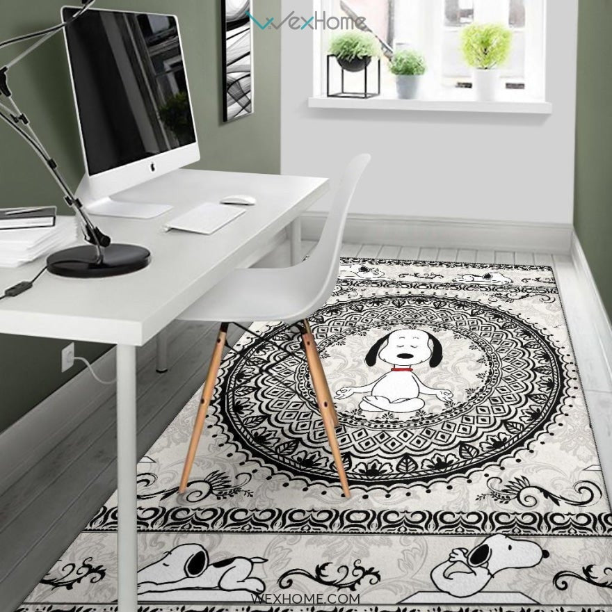 Yoga Snoopy - Rug