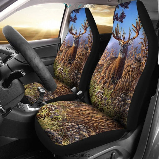 2pcs Deer Car Seat Cover