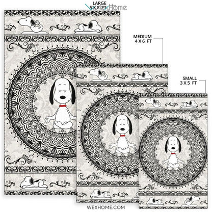 Yoga Snoopy - Rug