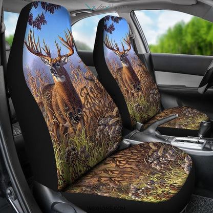 2pcs Deer Car Seat Cover