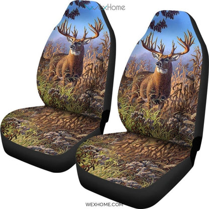 2pcs Deer Car Seat Cover