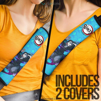 Emu Seat Belt Covers Demon Slayers Anime Car Accessories