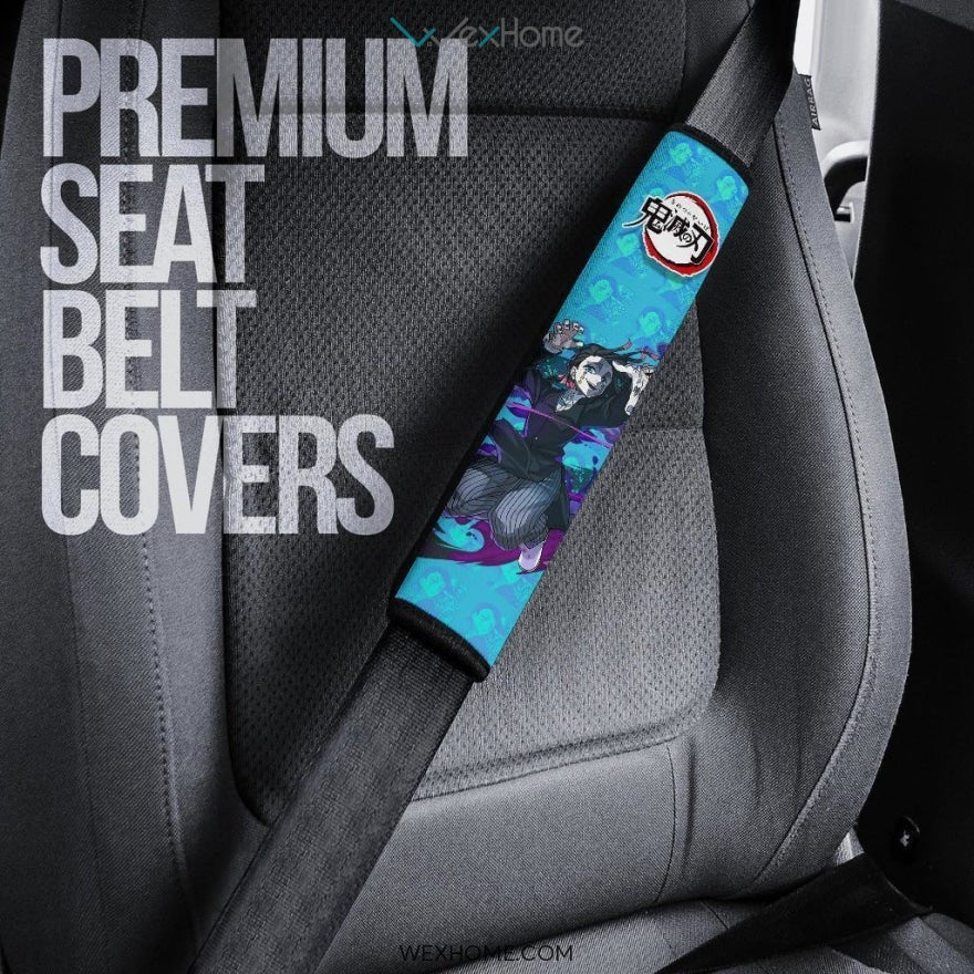 Emu Seat Belt Covers Demon Slayers Anime Car Accessories