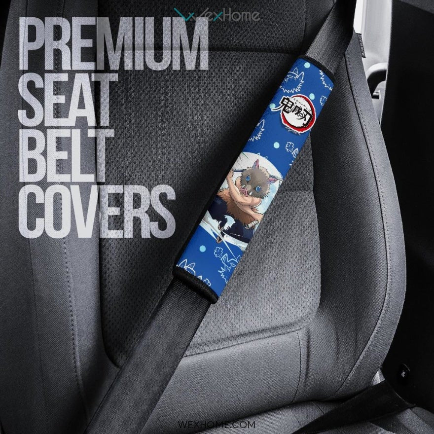 Shunoshike Seat Belt Covers Demon Slayers Anime Car Accessories