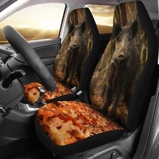 2pcs Car Seat Cover - Hog