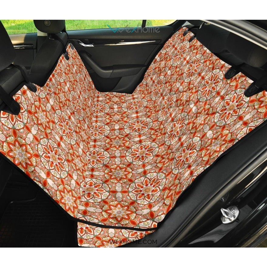 Keleidoscope Print Pattern Pet Car Seat Cover