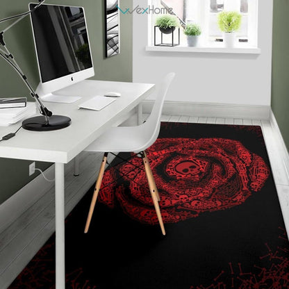 Skull Rose - Rug