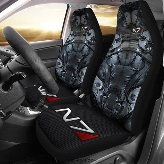 2pcs Mass Effect Car Seat Cover