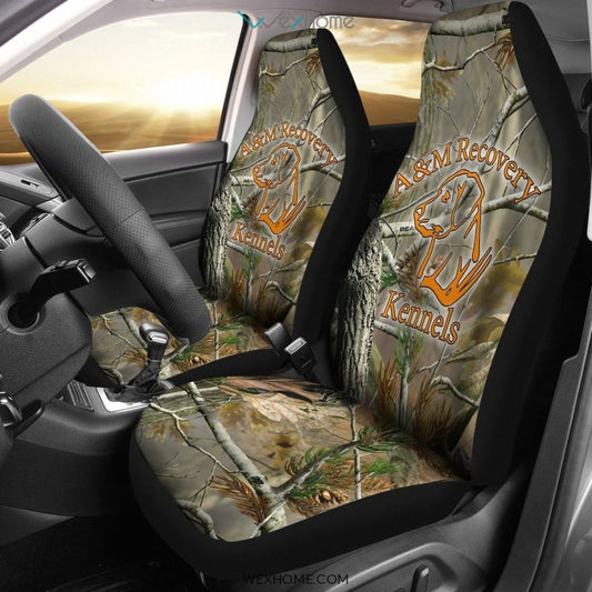 2pcs Camo Car Seat Cover