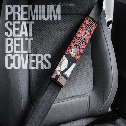 Jujutsu Kaisen Anime Seat Belt Covers | Yuji Vs Sukuna  Skull Backgroud Belt Covers