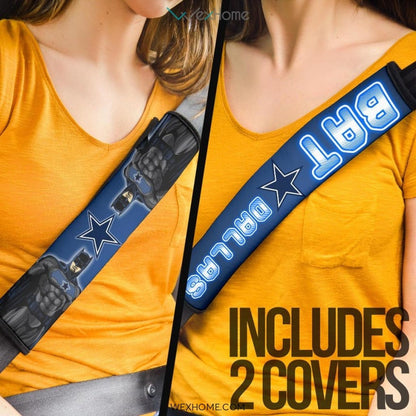 Football Team Seat Belt Covers | Batman Bat Dallas Cowboys Belt Covers