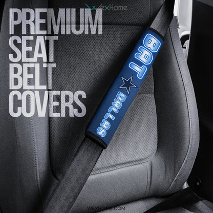 Football Team Seat Belt Covers | Batman Bat Dallas Cowboys Belt Covers