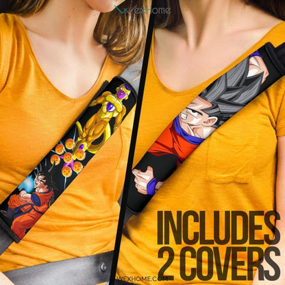 Dragon Ball Anime Seat Belt Covers | DB Hit Jiren Super Power Galaxy Patterns Belt Covers