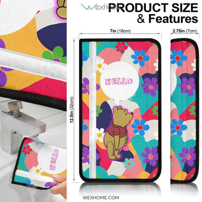 Horror Movie Seat Belt Covers | Pooh Hi Ghost Woman Belt Covers