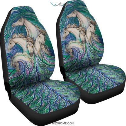 Car Seat Cover - Horses