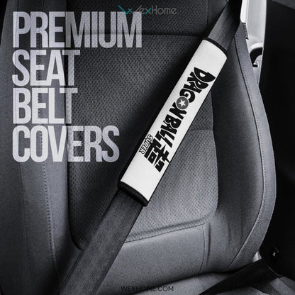 Dragon Ball Anime Seat Belt Covers | Little Goku Warrior DB Text Belt Covers