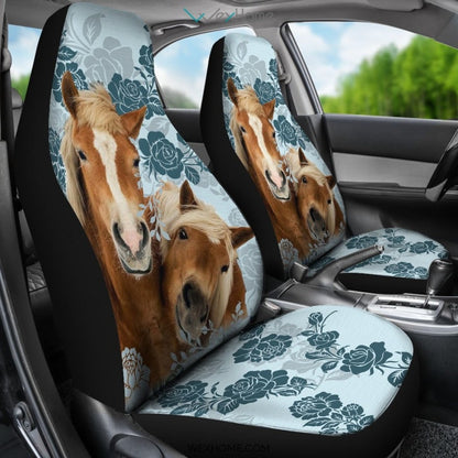 2pcs Horses Car Seat Cover