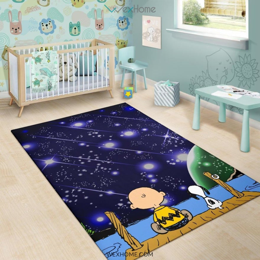 Snoopy And Peanuts - Rug