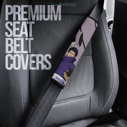 Naruto Anime Seat Belt Covers | Naruto Main Male Character With Super Power Belt Covers