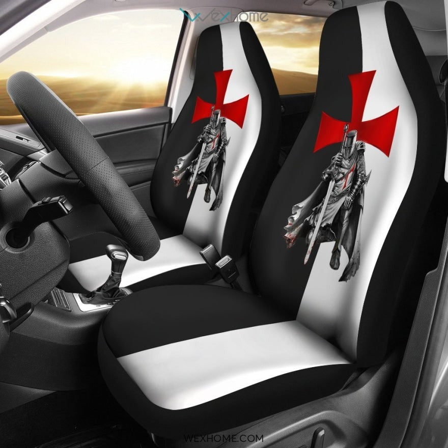 Car Seat Cover - Knights Templar