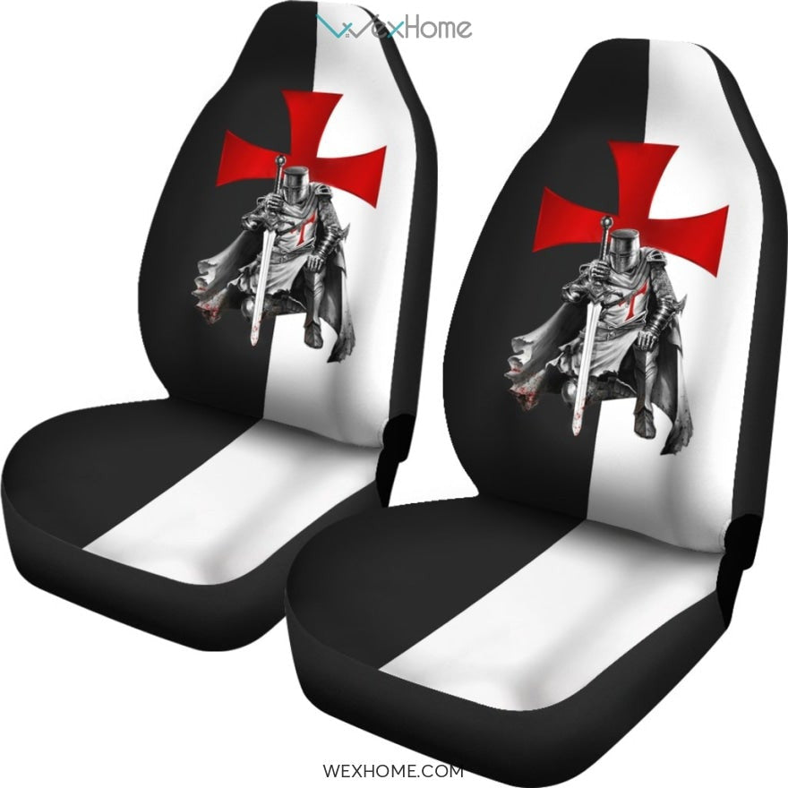 Car Seat Cover - Knights Templar