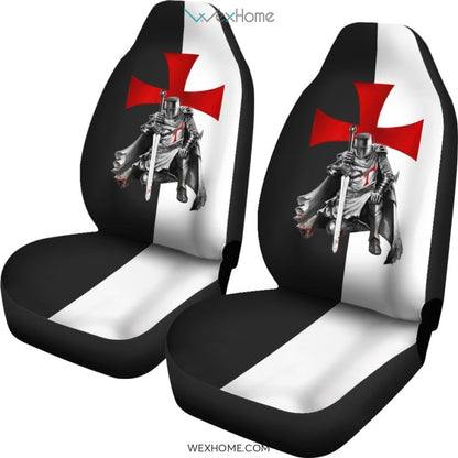 Car Seat Cover - Knights Templar
