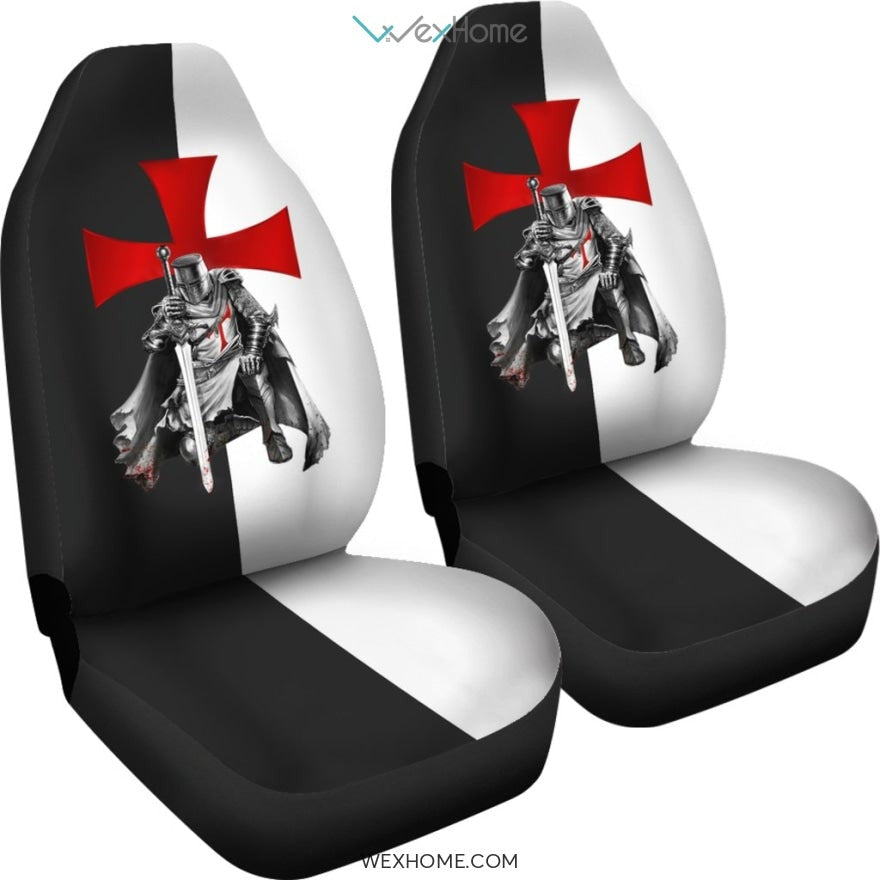 Car Seat Cover - Knights Templar