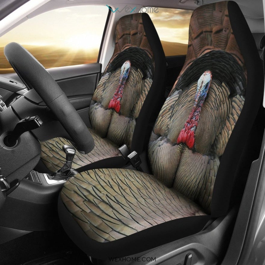 2pcs Turkey Car Seat Cover