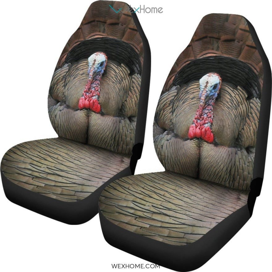 2pcs Turkey Car Seat Cover
