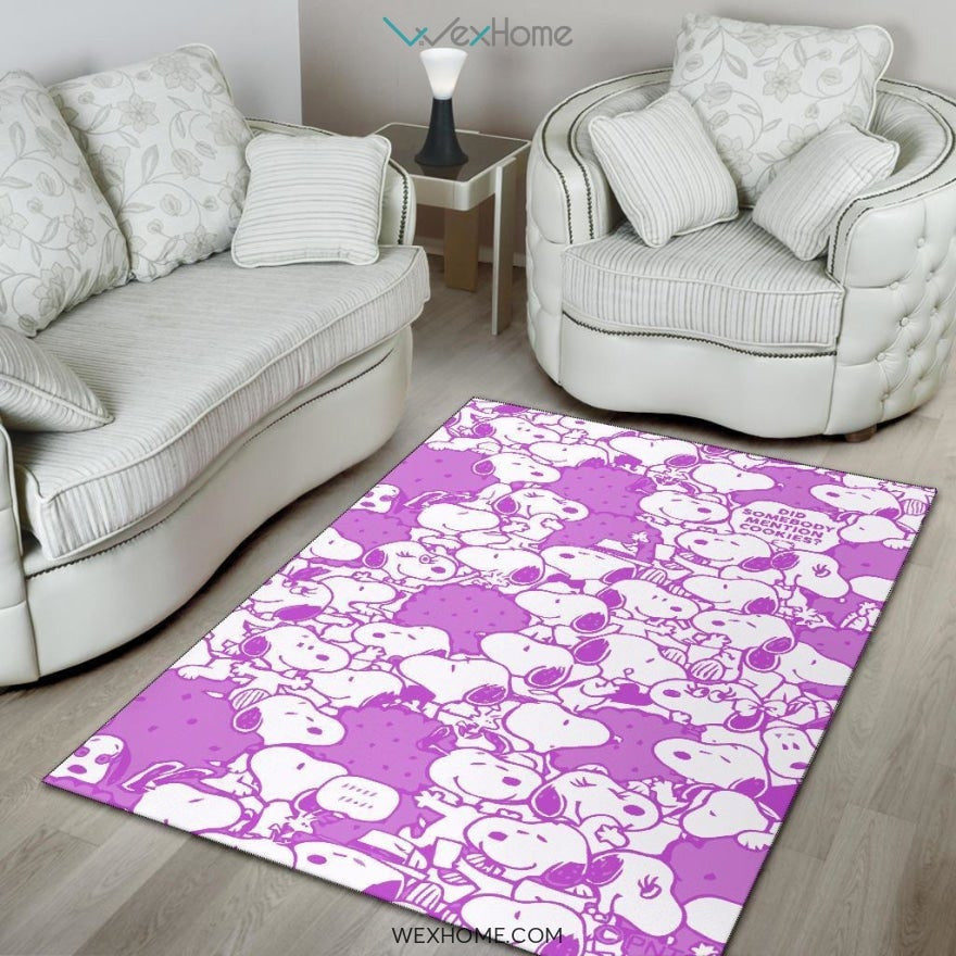 Purple Snoopy - Rug