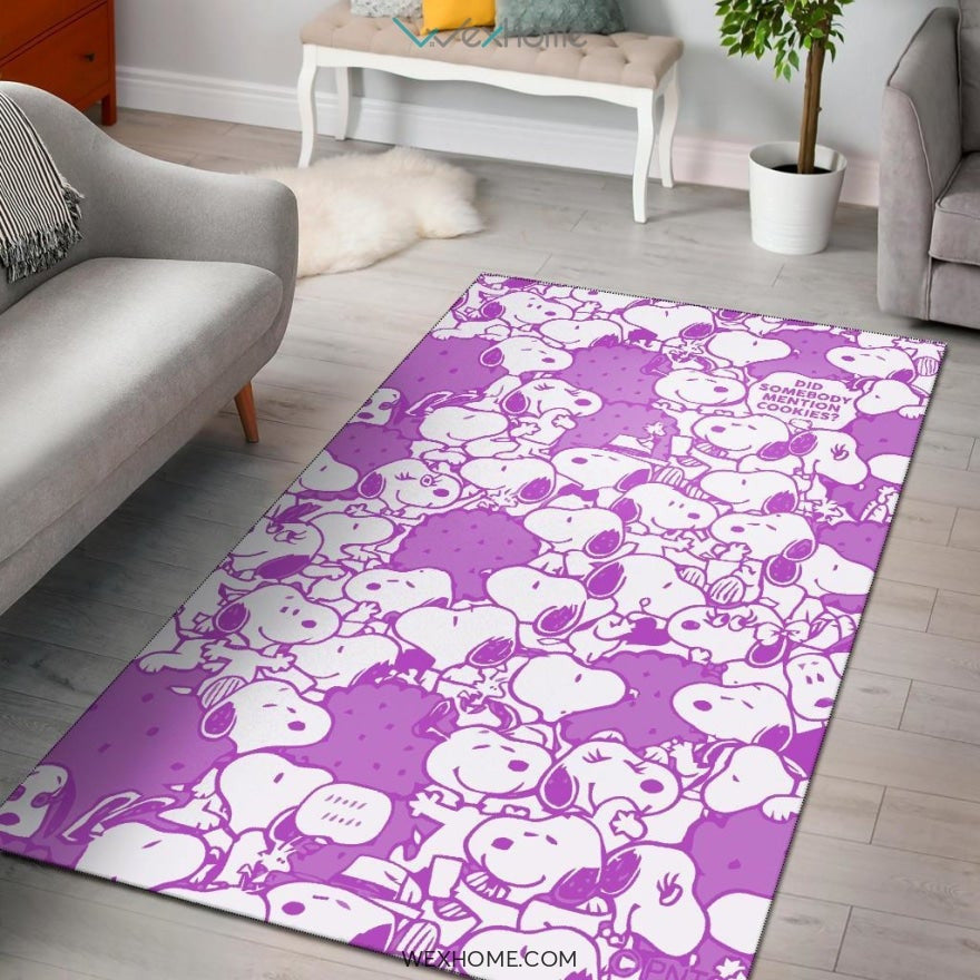 Purple Snoopy - Rug