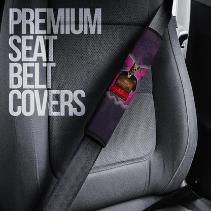 Skull Seat Belt Covers - Choose A Sign Skeleton Satan Wearing Suit Belt Covers NT112401