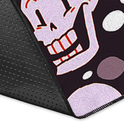 Skull Area Rug - Love In Your Bones Funny Skull Emotions Patterns Valentine Rugs Home Decor