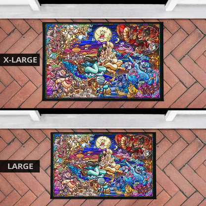 Disney Stained Art Door Mats