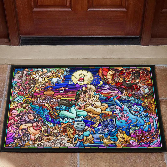 Disney Stained Art Door Mats